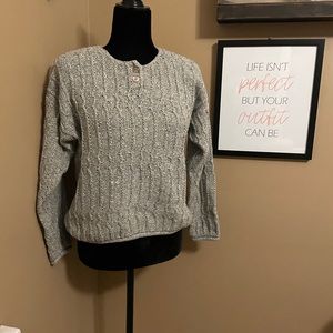 The Limited Womens size small knit gray sweater